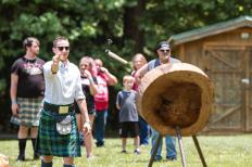 Highlandgame Poltertag Jungesellenabschied Polterausflug